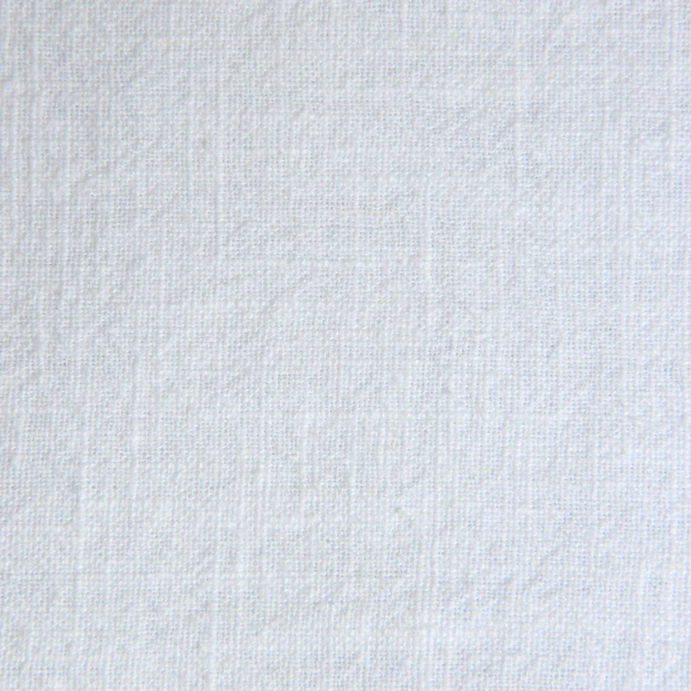 100% Lin lavé blanc - Image 3