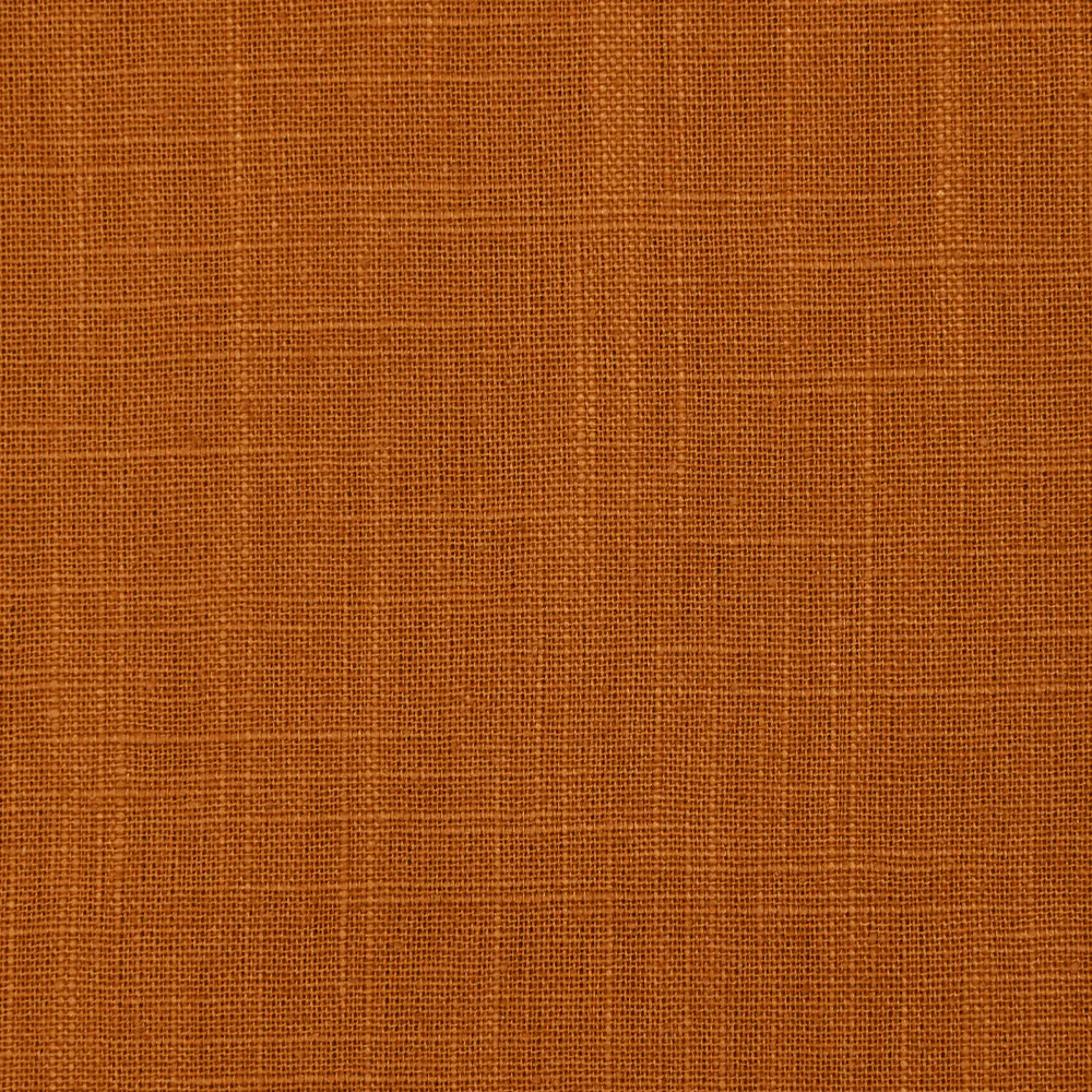 100% Lin orange brûlé - Image 3