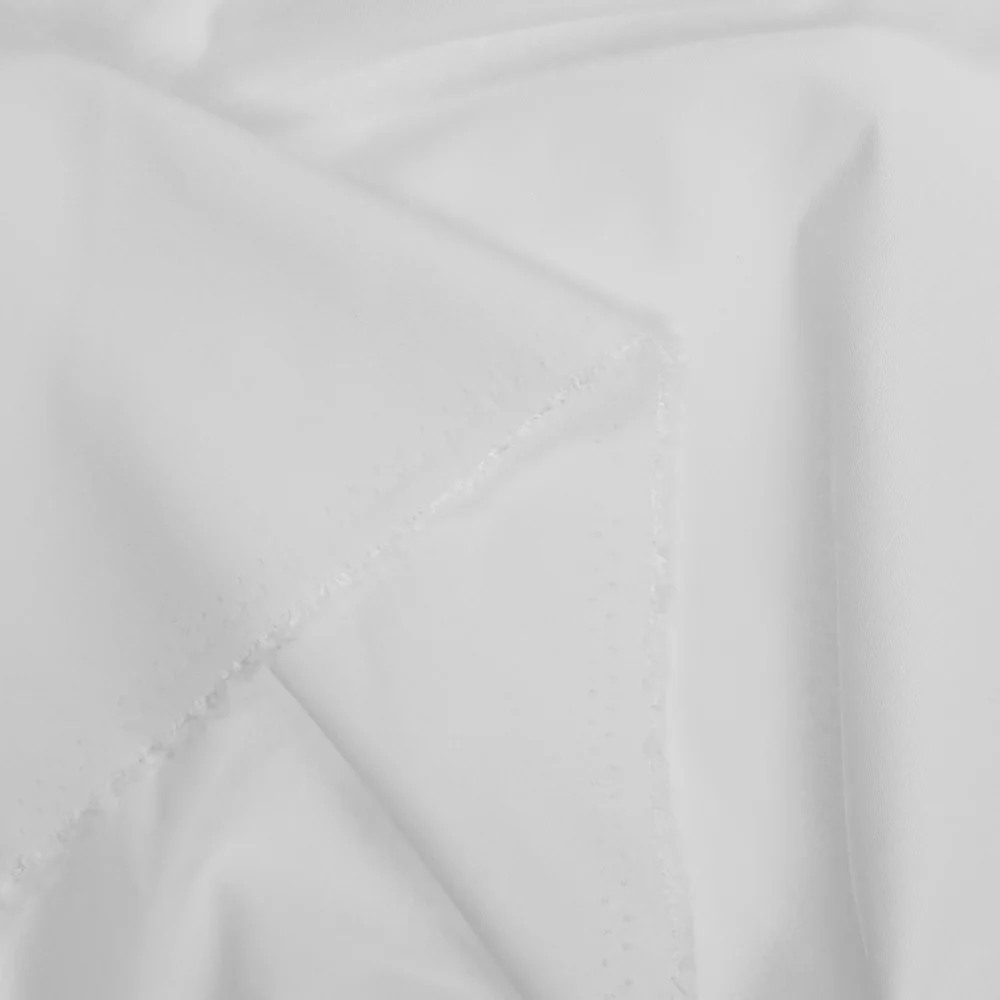 Bengaline polyviscose blanc - Image 3