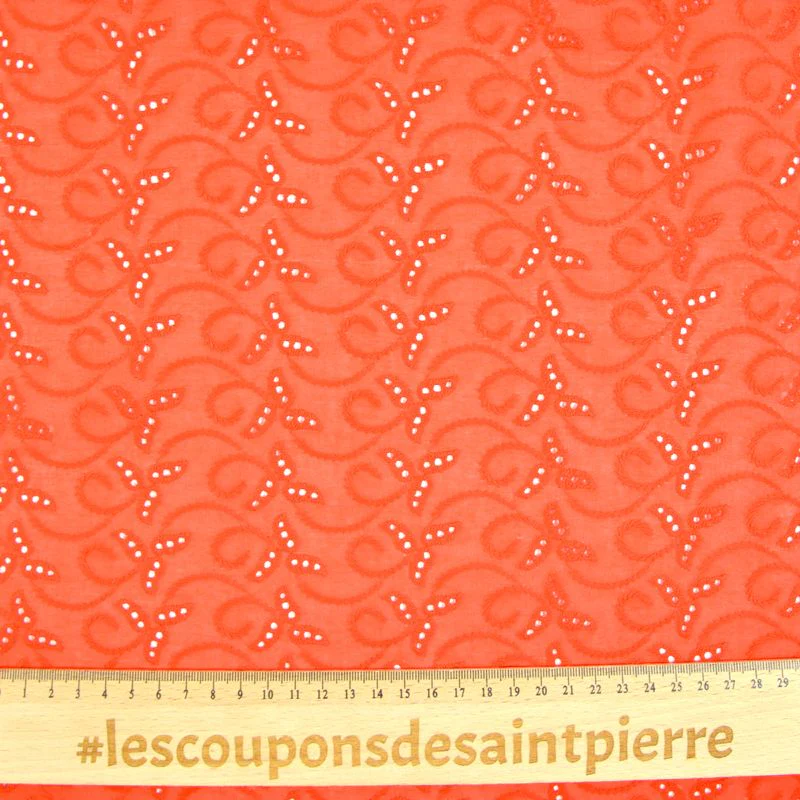 Broderie anglaise Amaterasu saumon - Image 5