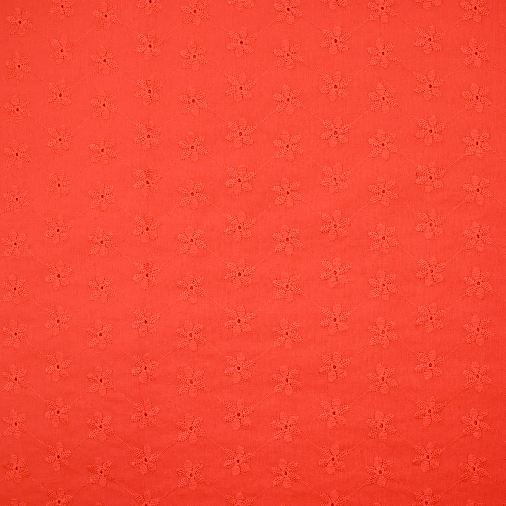 Broderie anglaise Carrie corail - Image 4