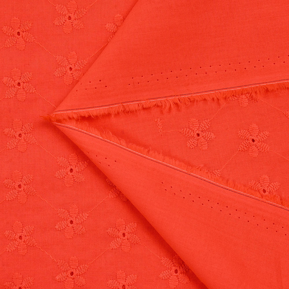 Broderie anglaise Carrie corail - Image 5