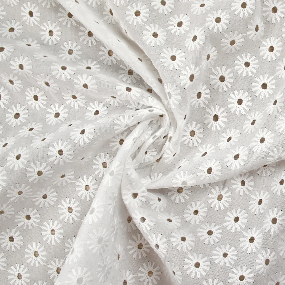 Broderie anglaise Catalina blanc cassé - Image 2