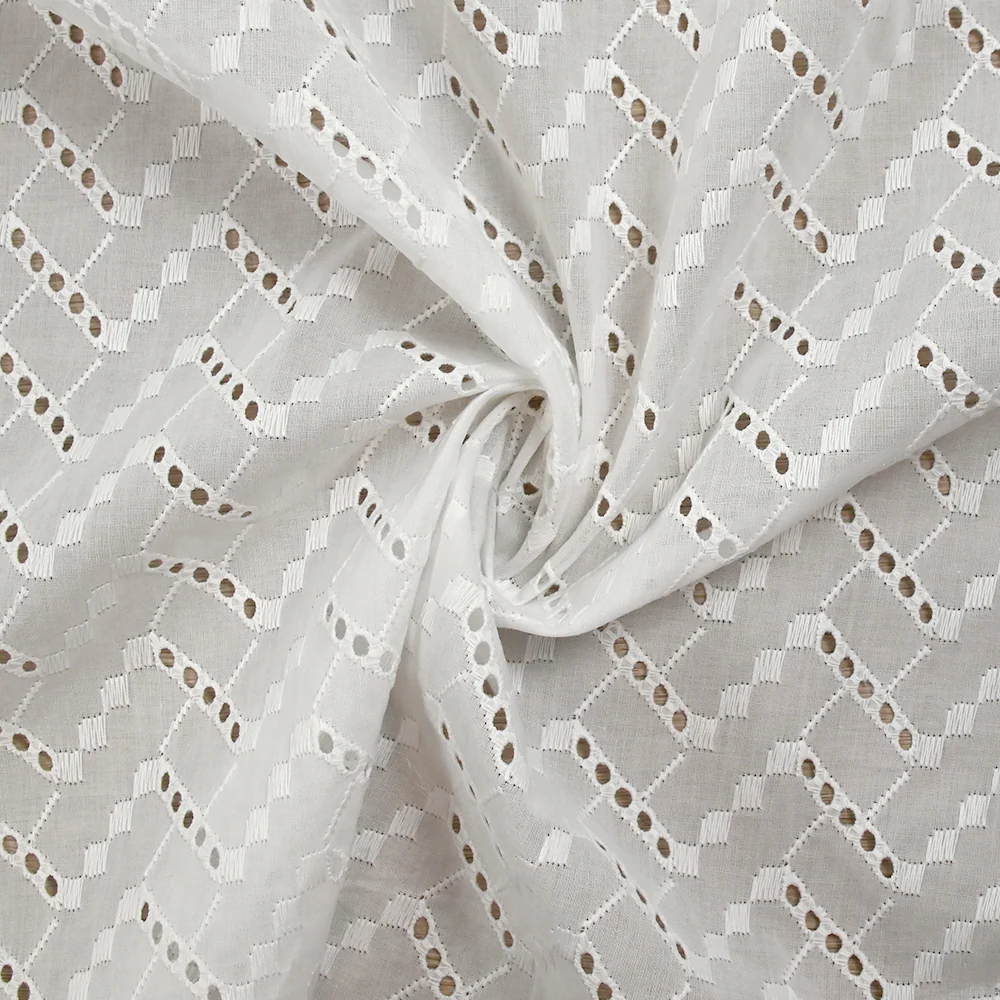 Broderie anglaise Freya blanc cassé - Image 2