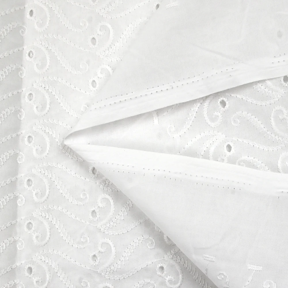 Broderie anglaise Nessa blanc cassé - Image 6