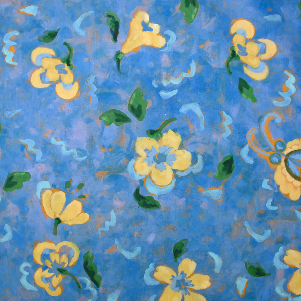 Coton liberty ® Artist Muse bleu au mètre