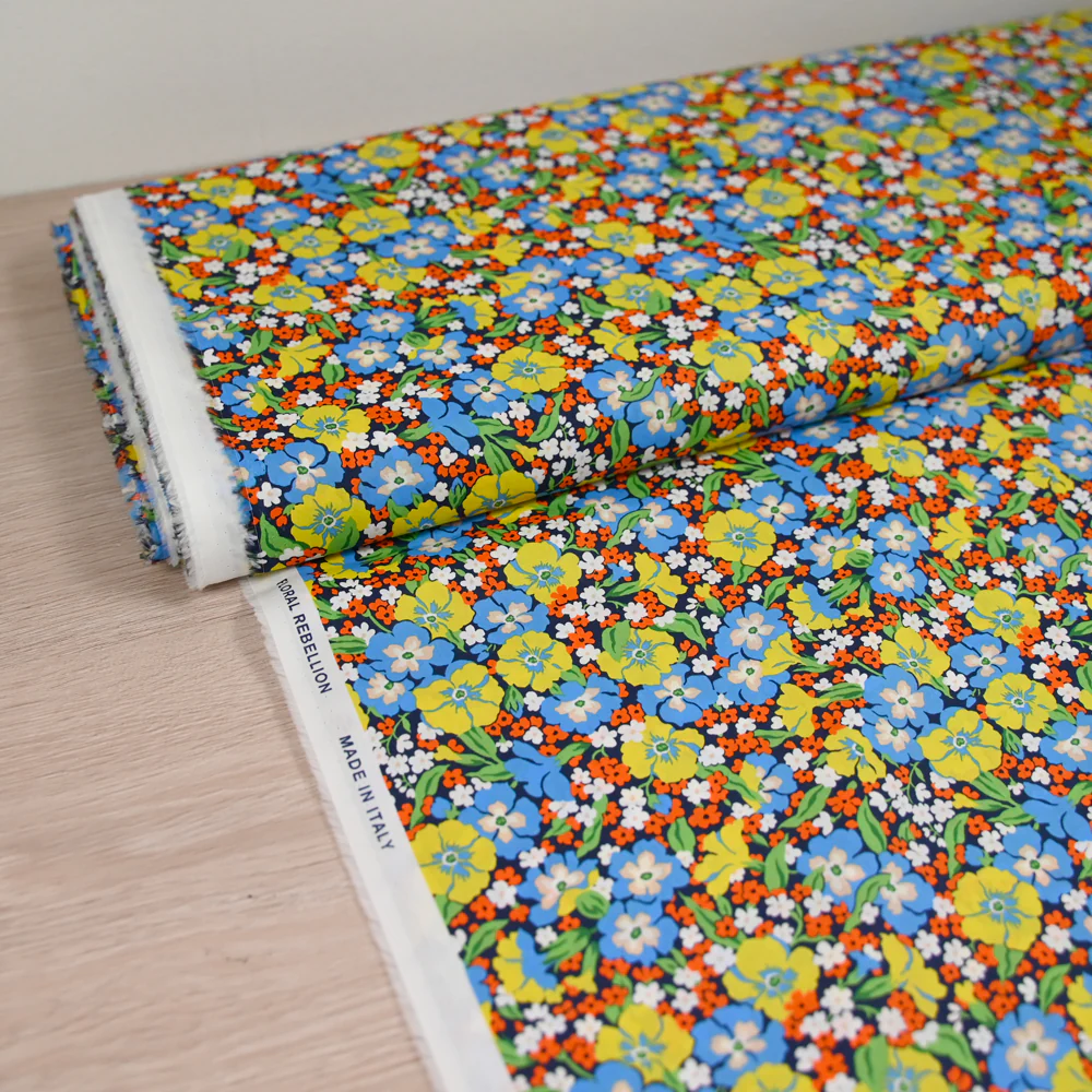 Coton liberty ® Gabriella Gisou multicolore au mètre - Image 2