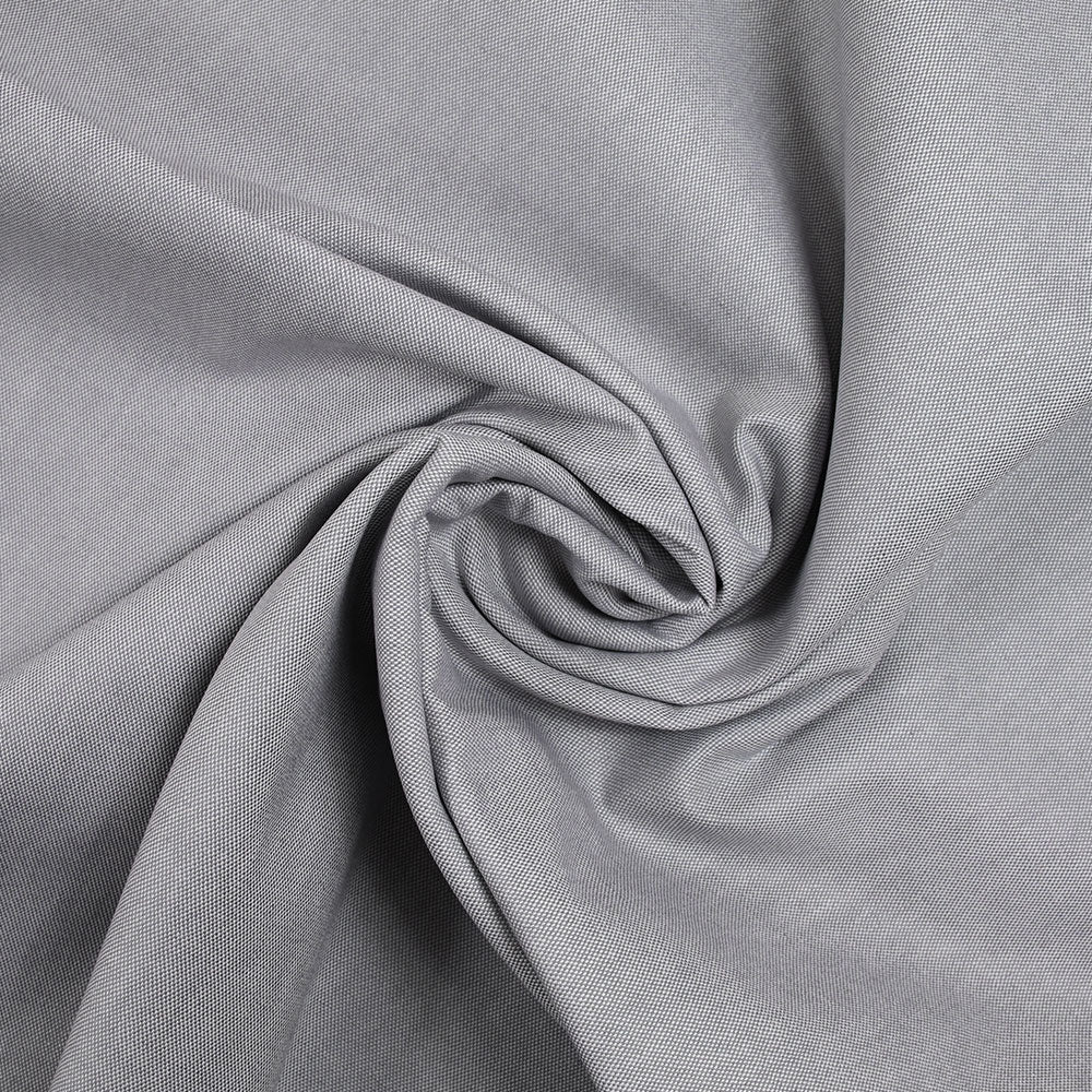Coton tissé teint gris - Image 2