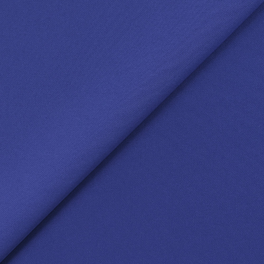 Crêpe de polyester lourd Madeleine bleu roi - Image 3