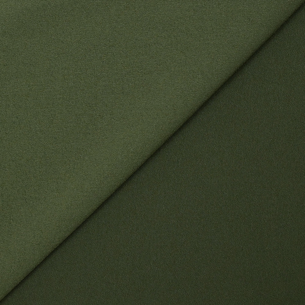 Crêpe polyester Manon kaki