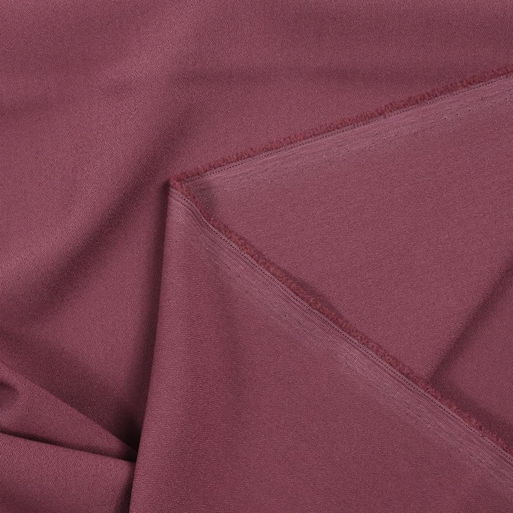 Crêpe polyviscose figue - Image 3