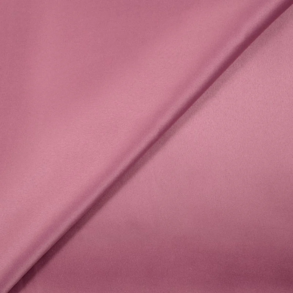 Crêpe satin lourd vieux rose