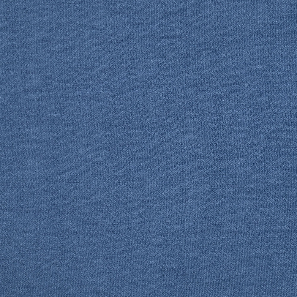 Crêpe viscose Lily bleu charrette - Image 3