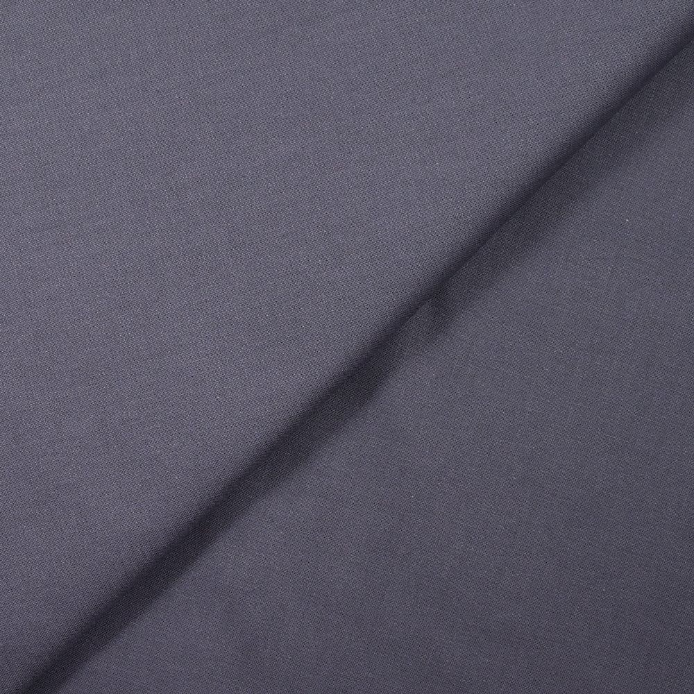 Cretonne de coton gris foncé