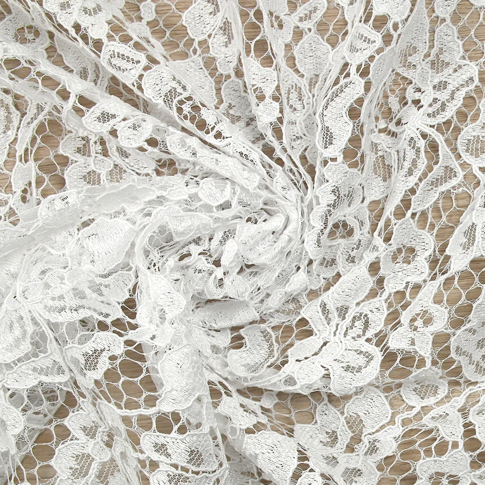 Dentelle festonnée Maud blanc - Image 2