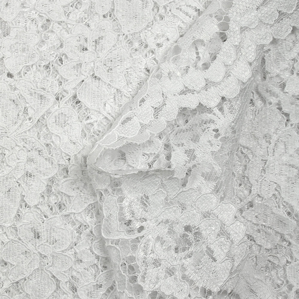 Dentelle festonnée Maud blanc - Image 7