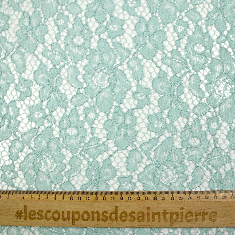Dentelle festonnée Maud bleu pastel - Image 3