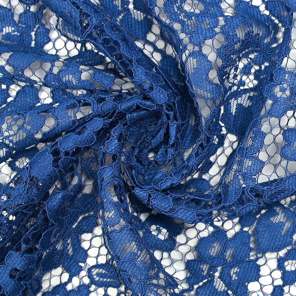 Dentelle festonnée Maud bleu roi - Image 2