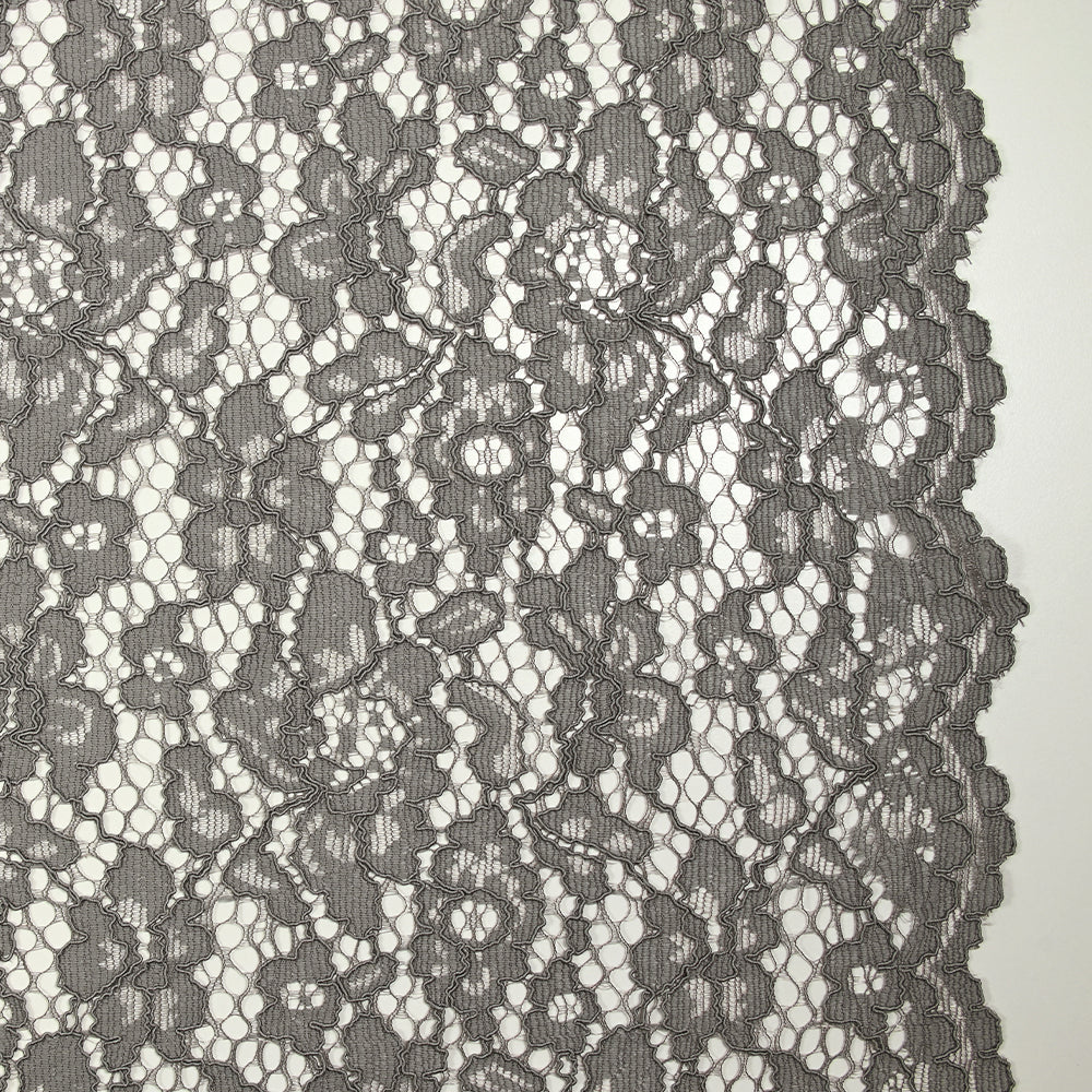 Dentelle festonnée Maud gris