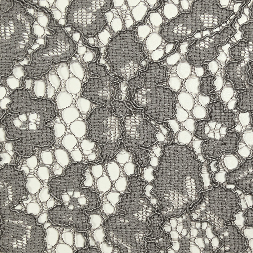 Dentelle festonnée Maud gris - Image 5