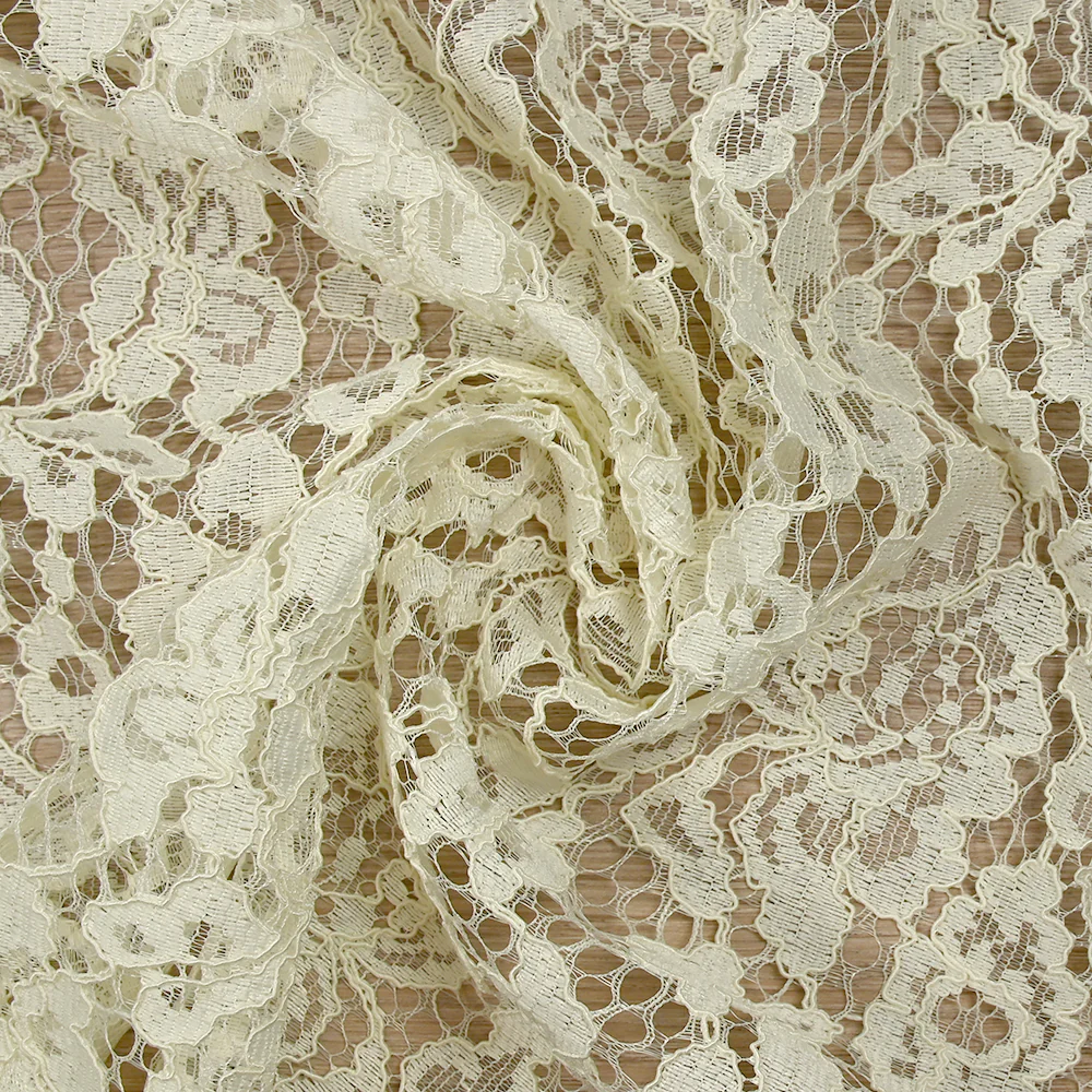 Dentelle festonnée Maud ivoire - Image 2