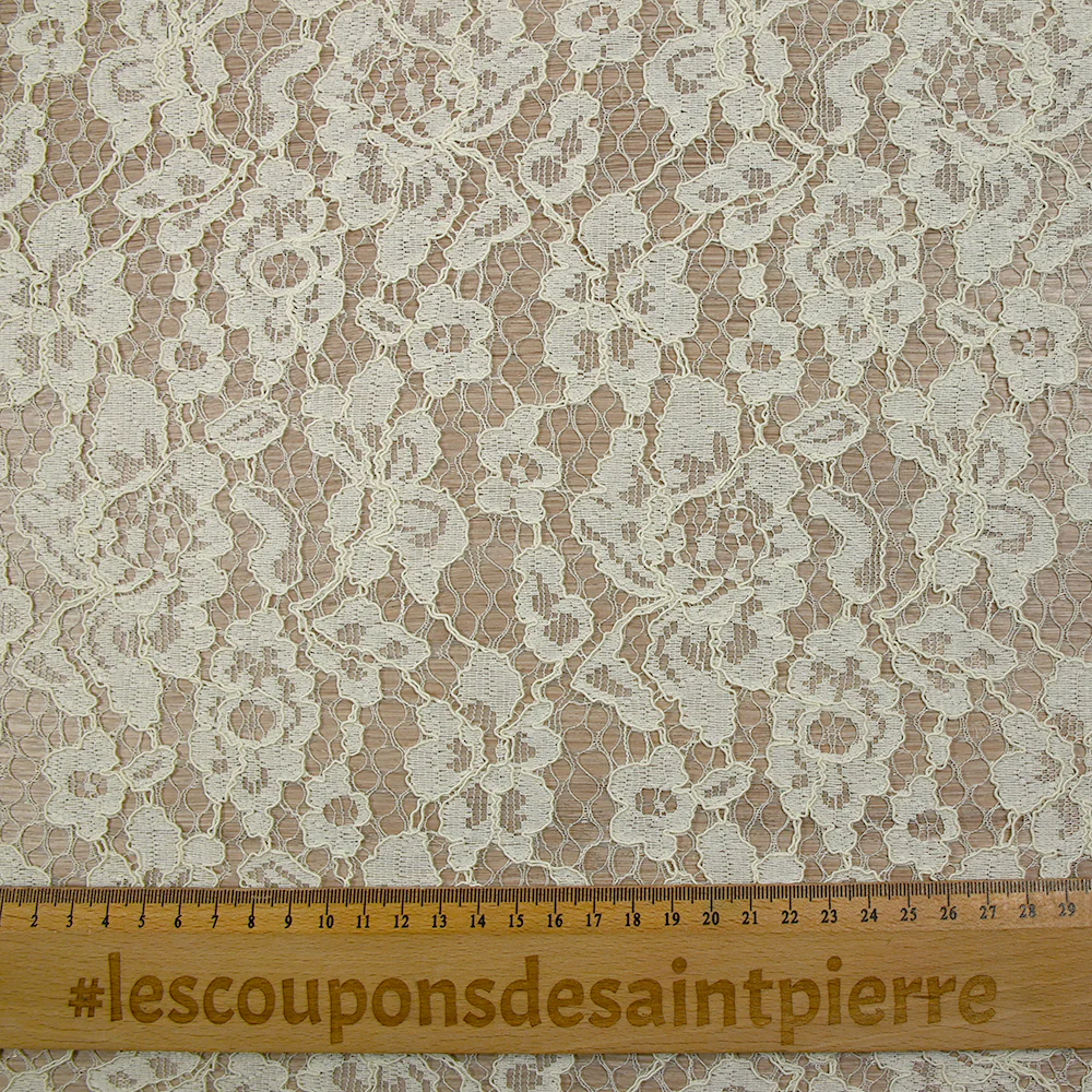Dentelle festonnée Maud ivoire - Image 3
