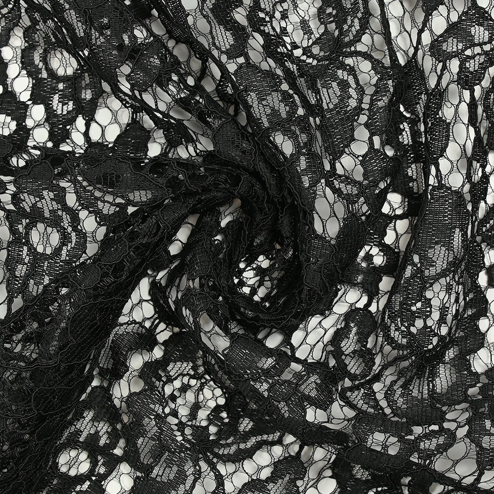 Dentelle festonnée Maud noir - Image 2