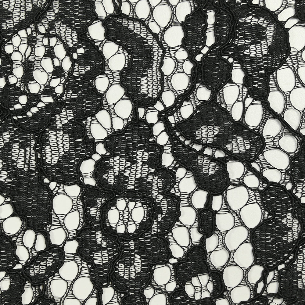 Dentelle festonnée Maud noir - Image 5
