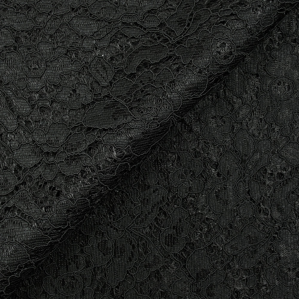Dentelle festonnée Maud noir - Image 6