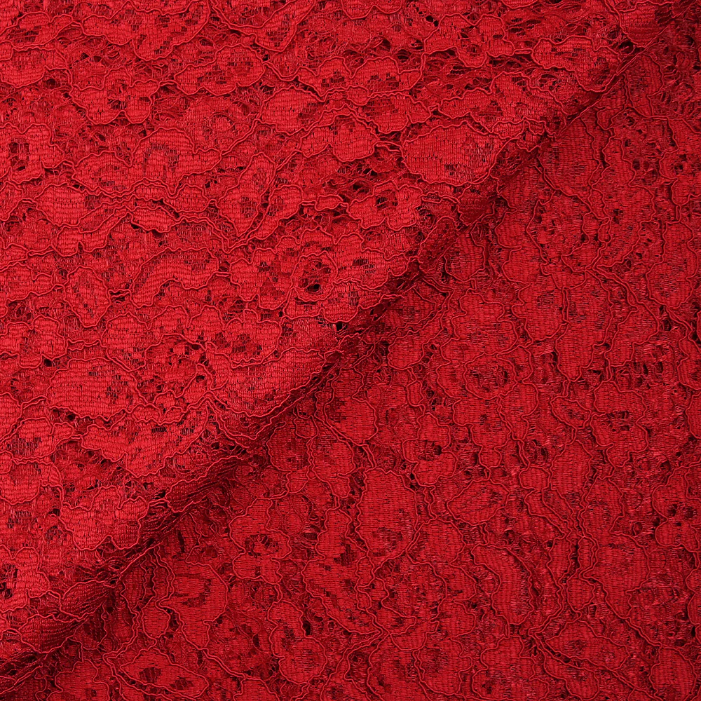 Dentelle festonnée Maud rouge - Image 6