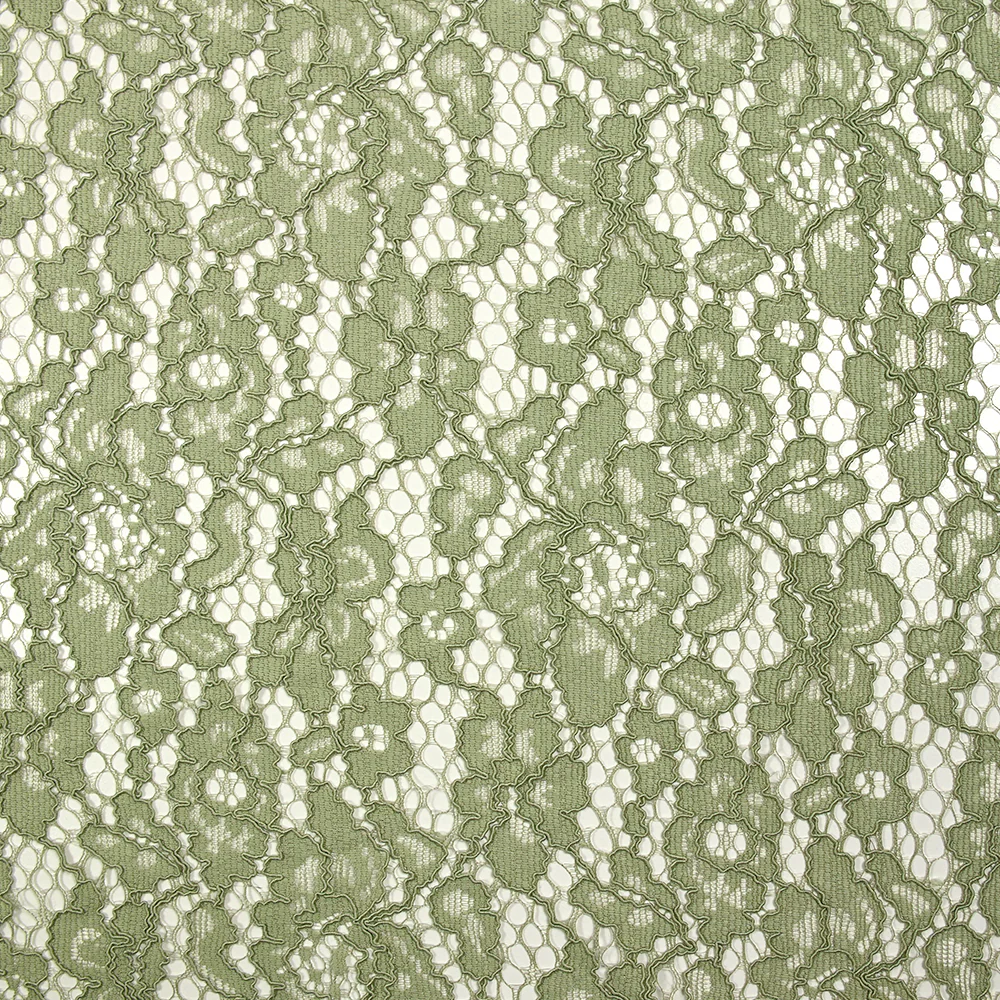 Dentelle festonnée Maud vert sauge - Image 4