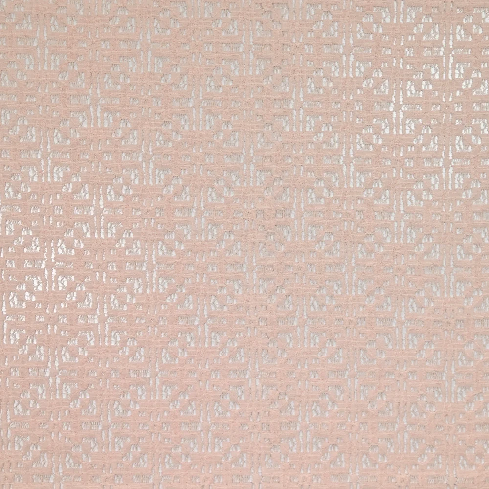 Dentelle polycoton Mariela rose saumon