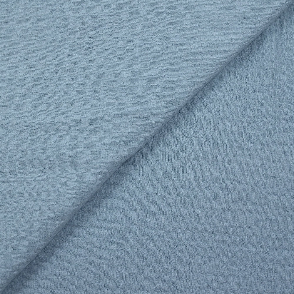 Double gaze bleu charrette