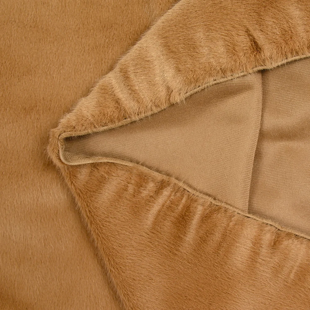 Fausse fourrure Rebecca camel - Image 3
