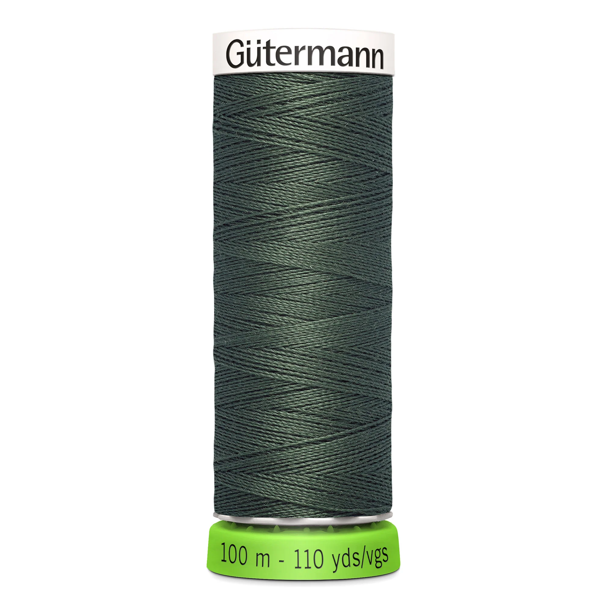 Fil à coudre recyclé - Coloris vert - Gütermann - Image 4