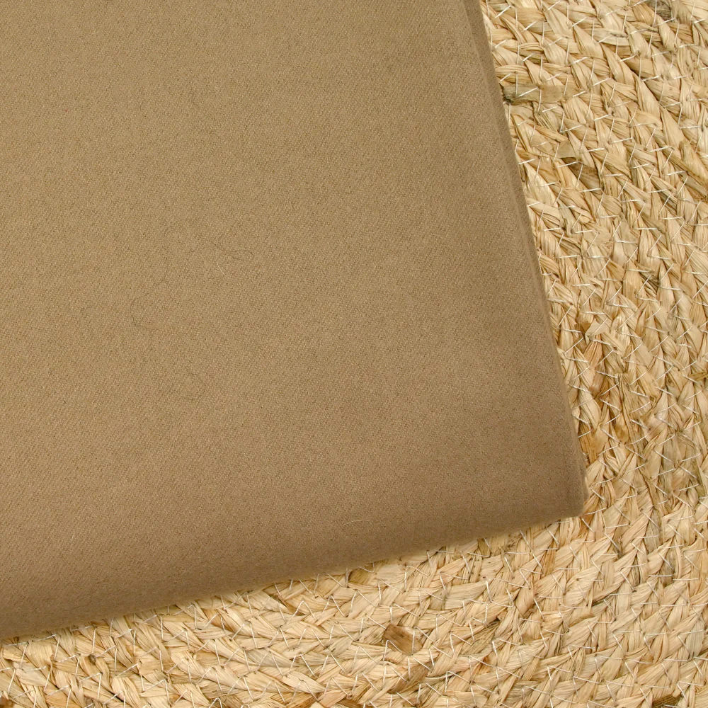 Flanelle 100% laine beige