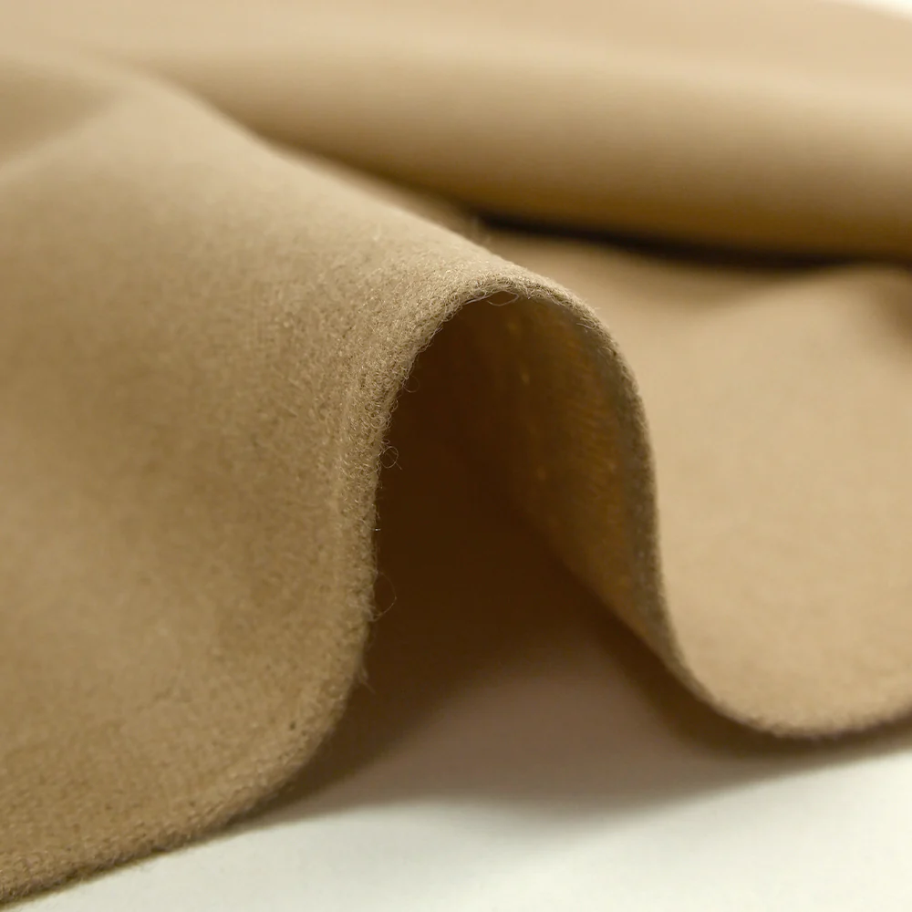 Flanelle 100% laine beige - Image 5