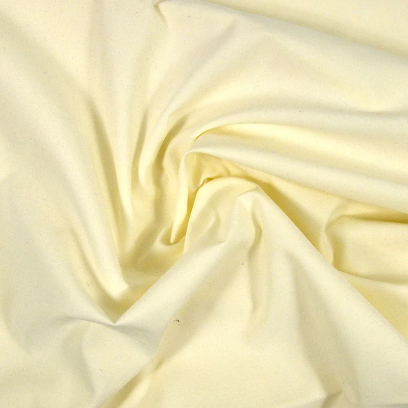Gabardine polycoton sergé écru - Image 2