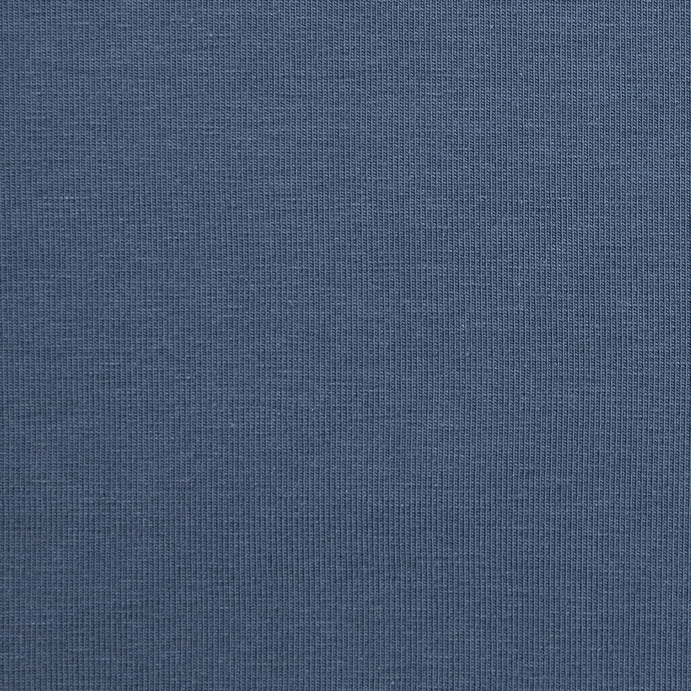 Jersey coton Bio bleu jeans - Image 3