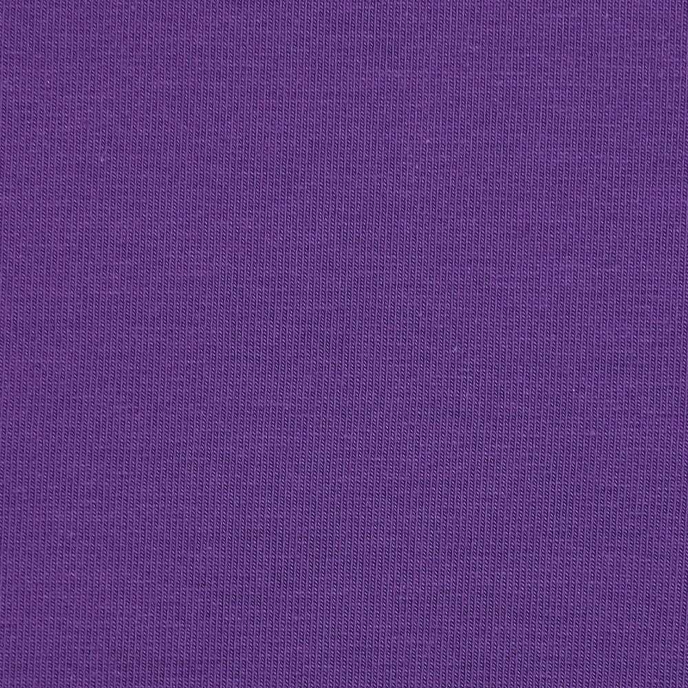 Jersey coton Bio violet - Image 3