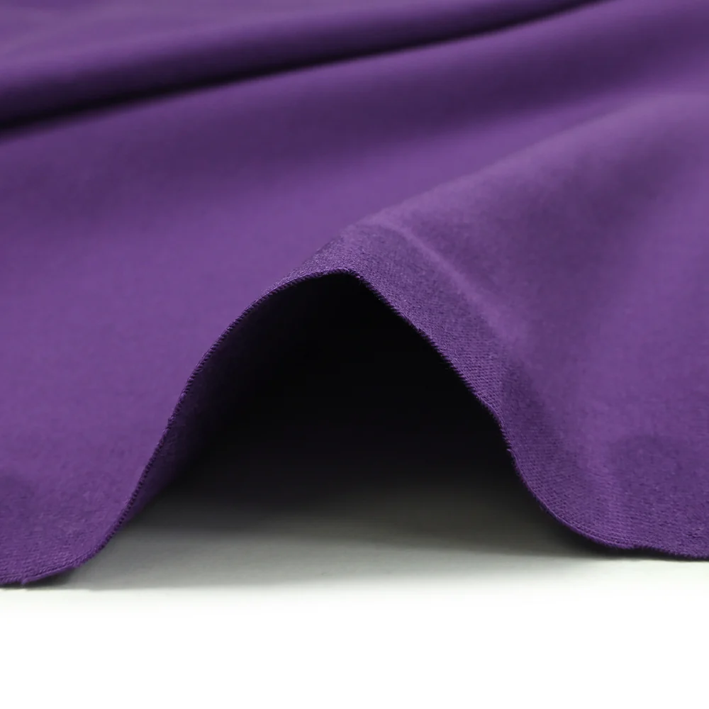 Jersey coton Bio violet - Image 5