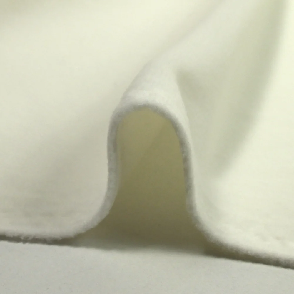 Jersey de velours tout doux blanc cassé - Image 5