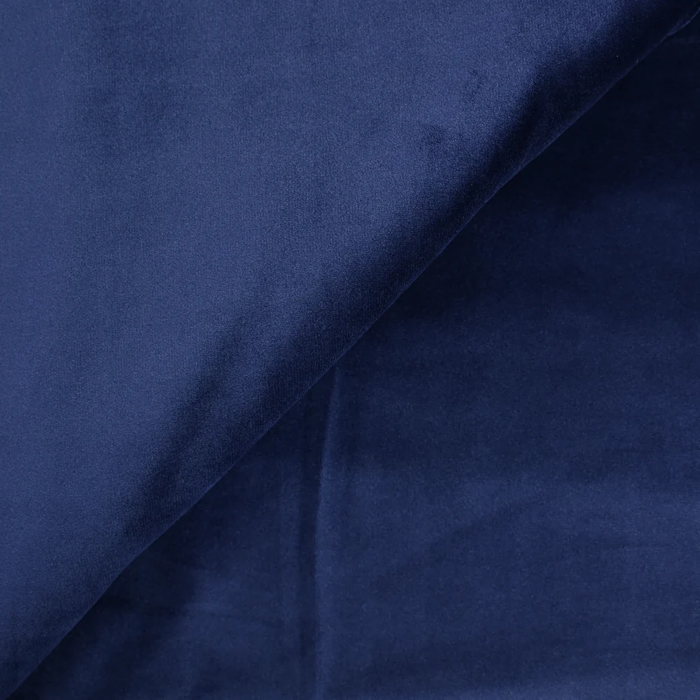 Jersey de velours tout doux bleu marine