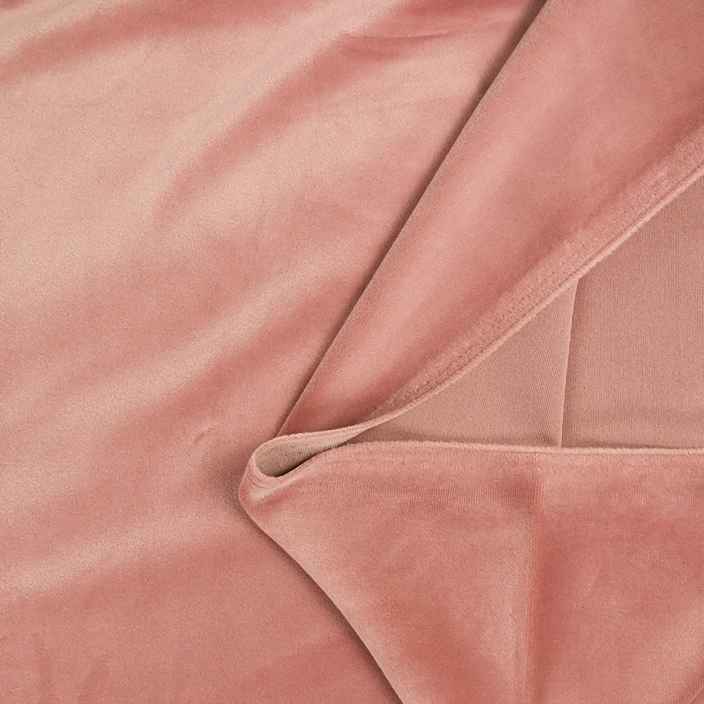 Jersey de velours tout doux rose blush - Image 3