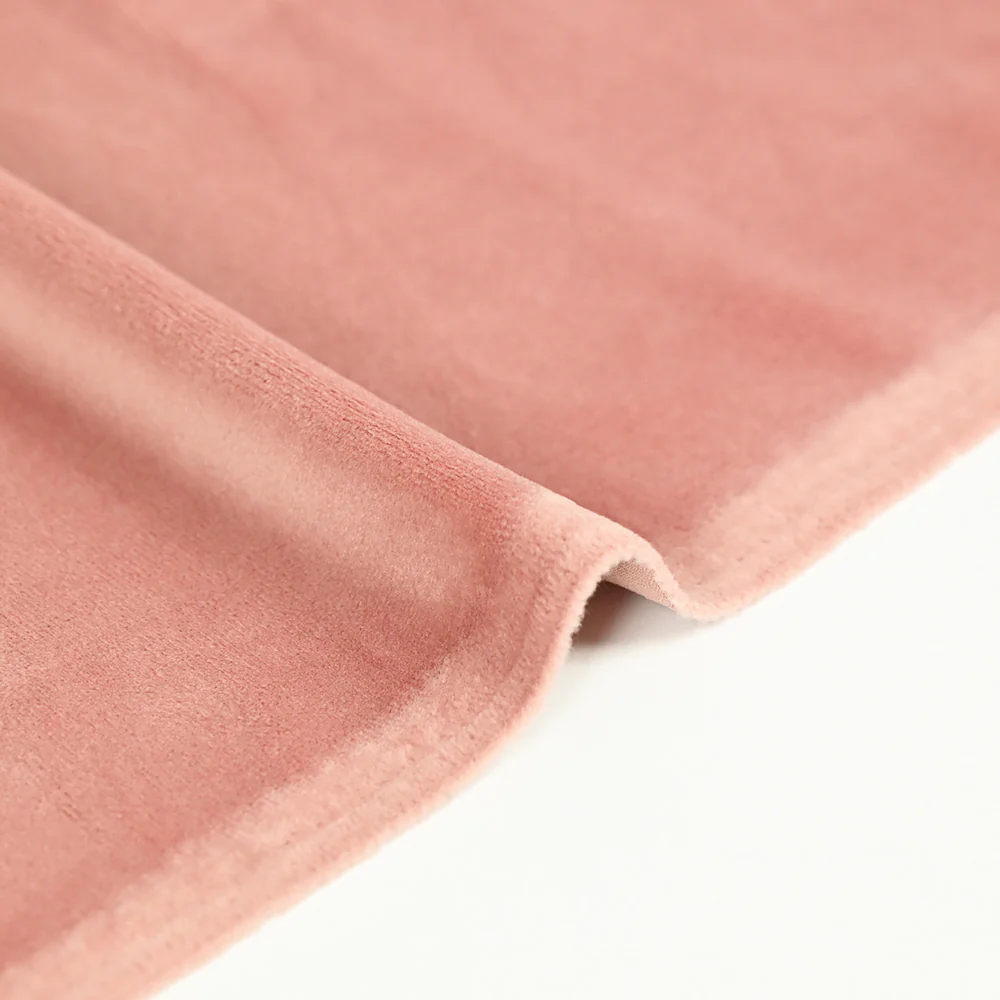 Jersey de velours tout doux rose blush - Image 4