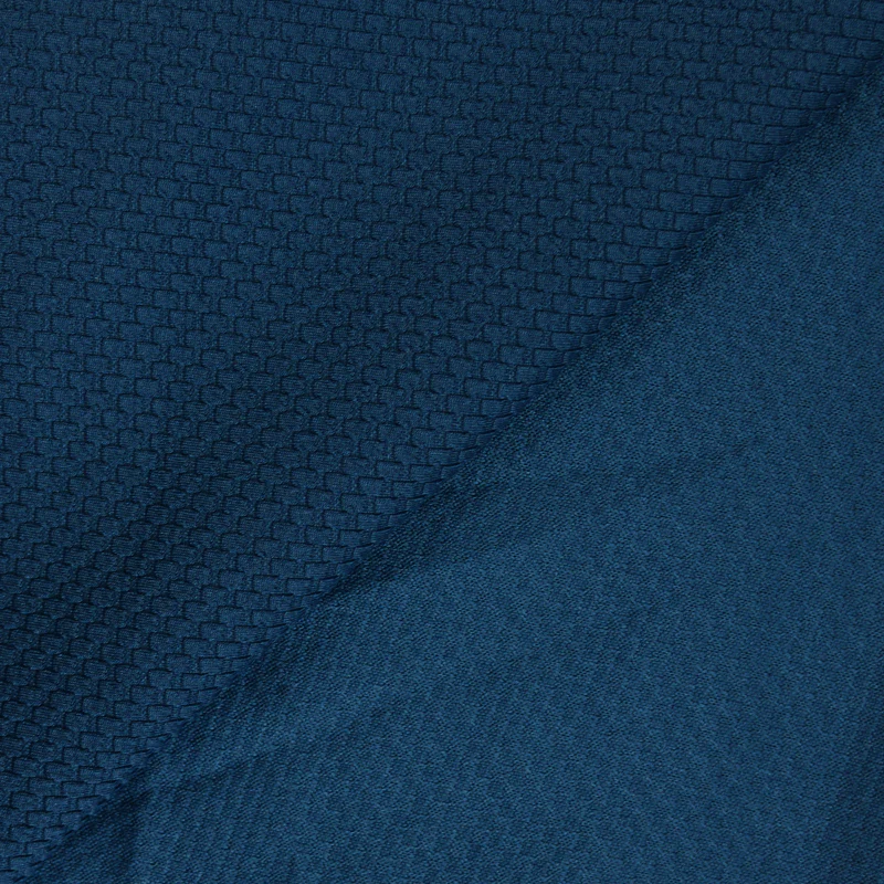Jersey nid d'abeille bleu canard - Image 3