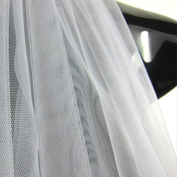 Tulle de mariage blanc au mètre - Image 3