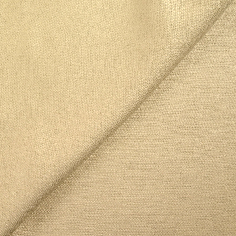 Lin viscose sergé beige