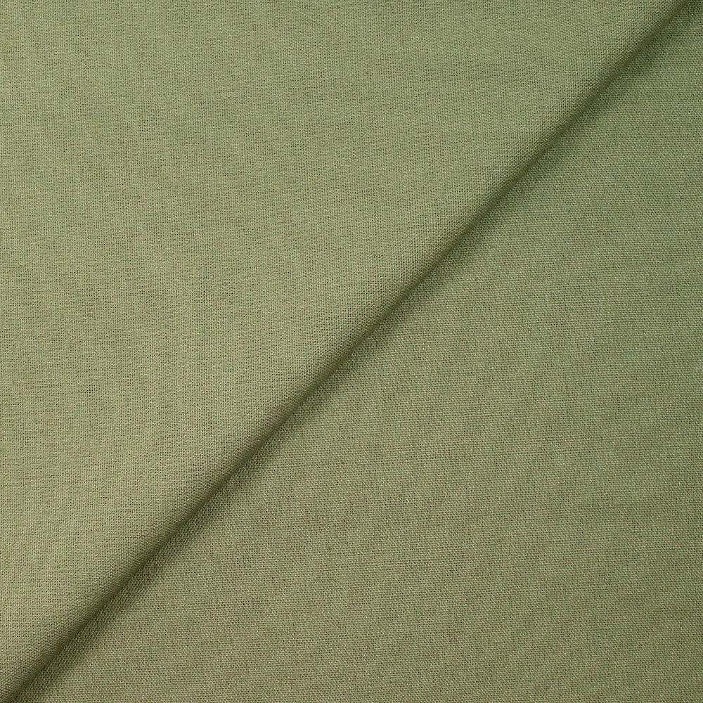 Lin viscose vert militaire