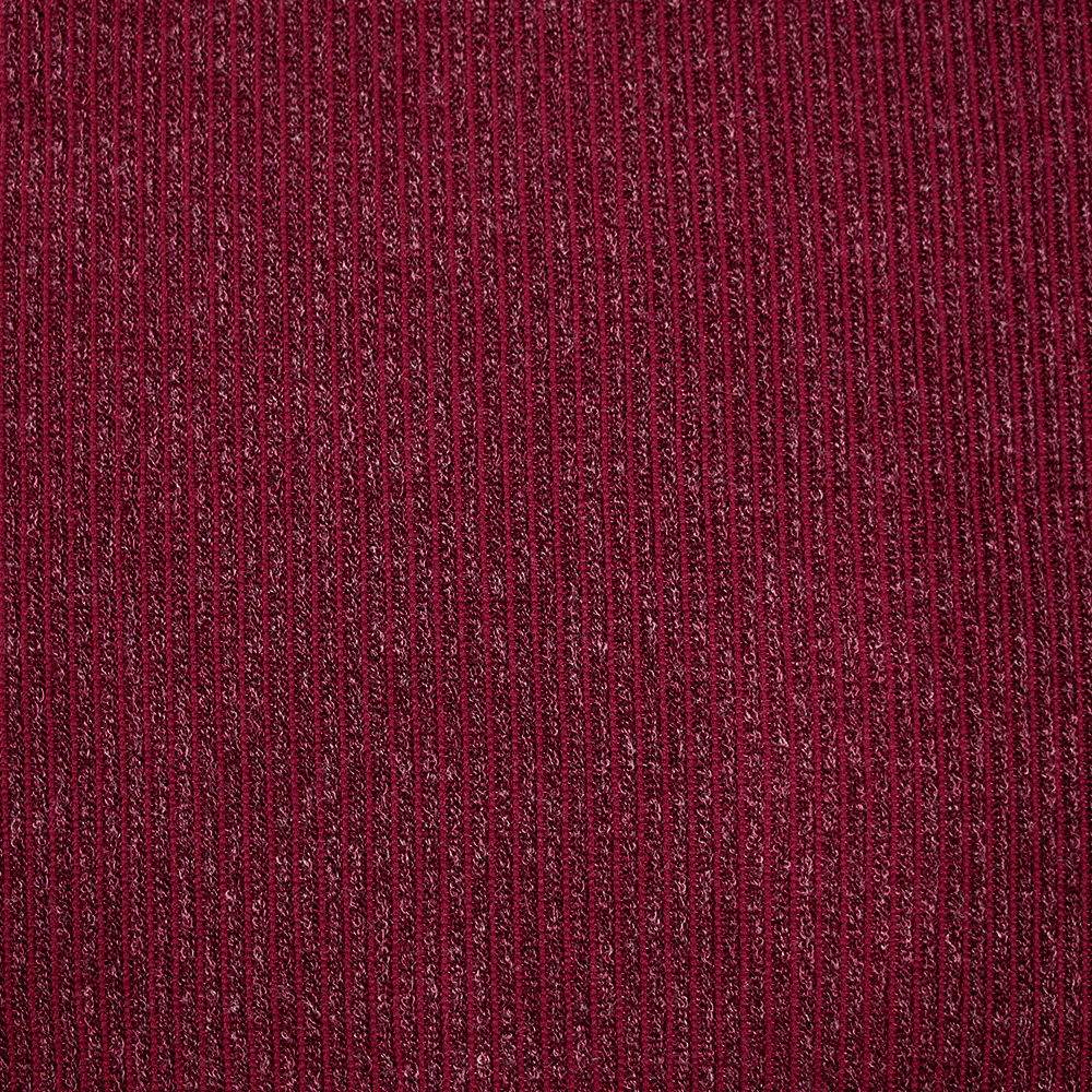 Maille Bianca côtelée rouge bordeaux - Image 4
